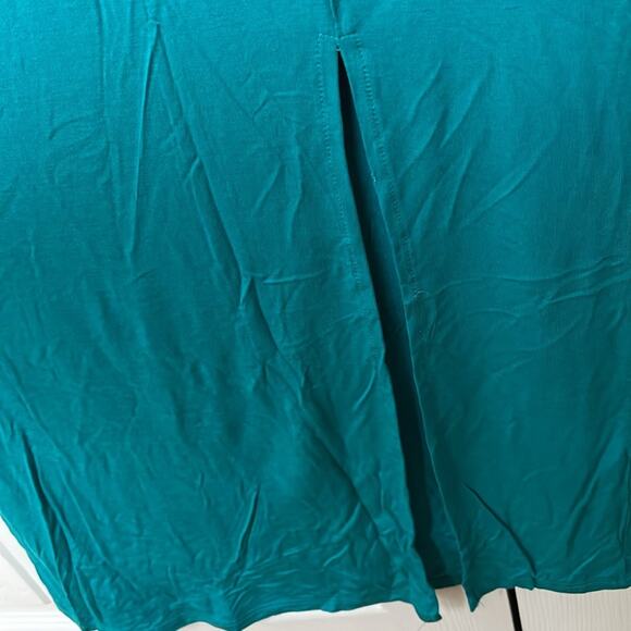 Six Fifty Solid Maxi Dress Teal Large - Picture 8 of 8